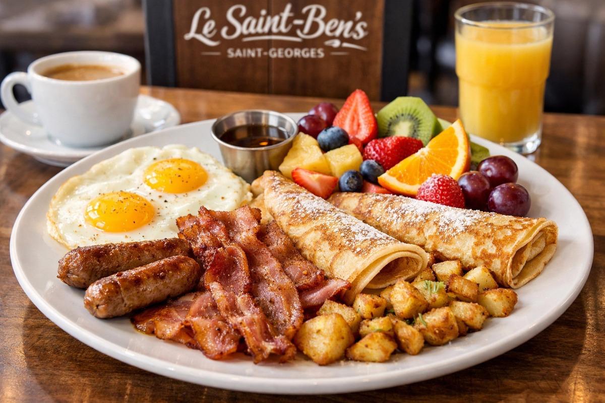 Restaurant Déjeuner Saint-Georges | Meilleur déjeuner Beauce