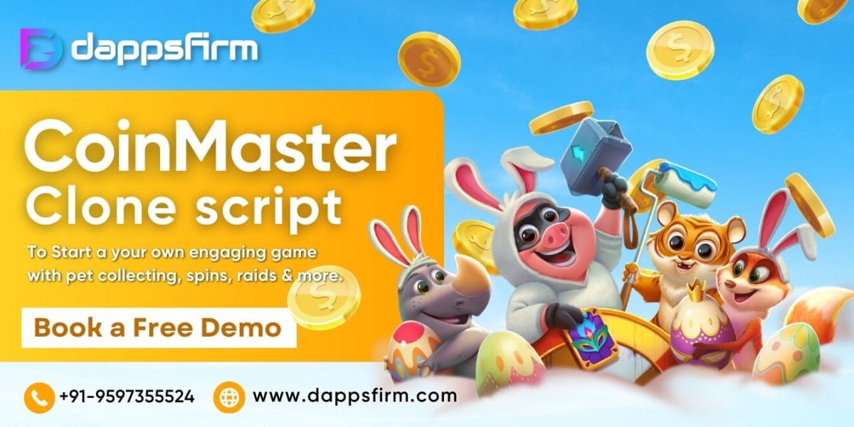 Grow Your Mobile Gaming Business Using Dappsfirm's Coin Master Clone Software