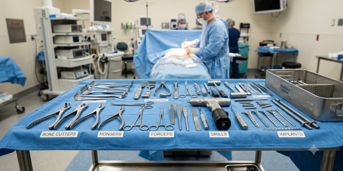 Orthopedic Instruments: Essential Tools for Bone and Joint Surgery