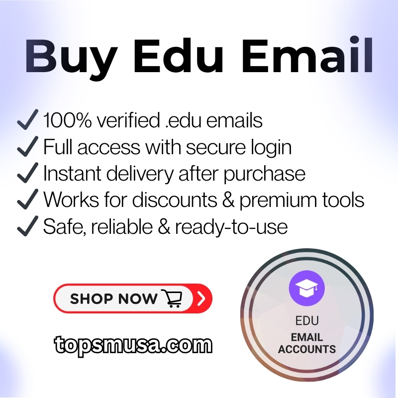 Buy Edu Emails: Complete 100% Guide to .Edu Email Benefits