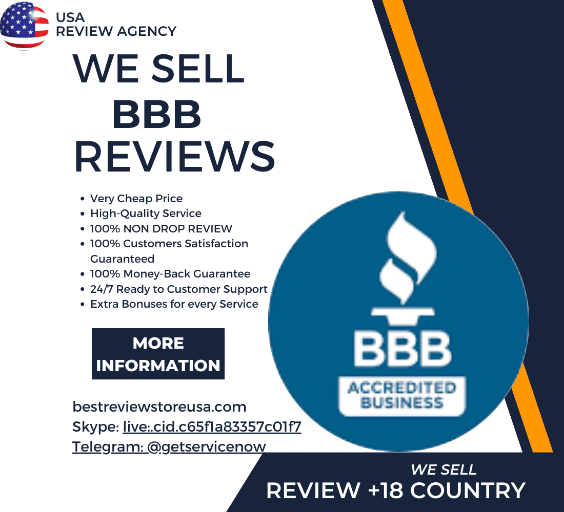Buy BBB Reviews (100% Safe, Verified & High-Retention Rating Service)