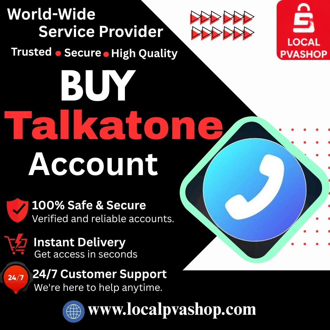 Buy Talkatone Accounts - 100% Premium Bulk PVA Virtual Numbers