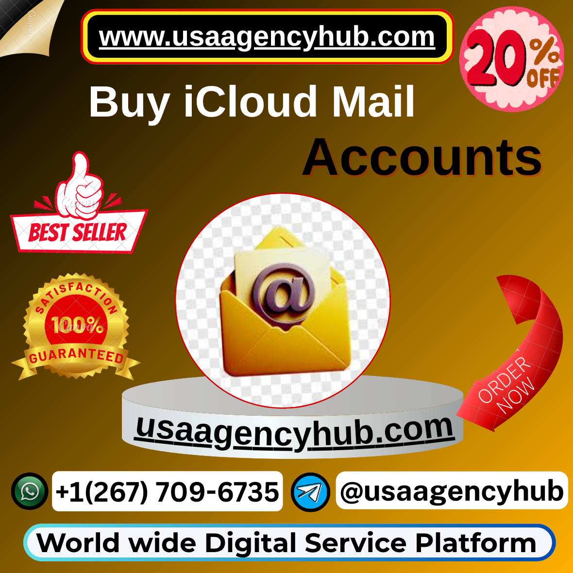 Buy iCloud Mail Accounts – 100% Verified & Secure | USAAGENCYHUB