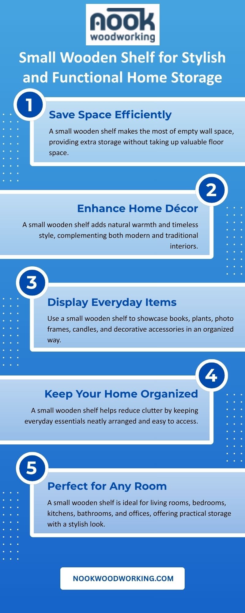 Small Wooden Shelf for Stylish and Functional Home Storage - Gifyu