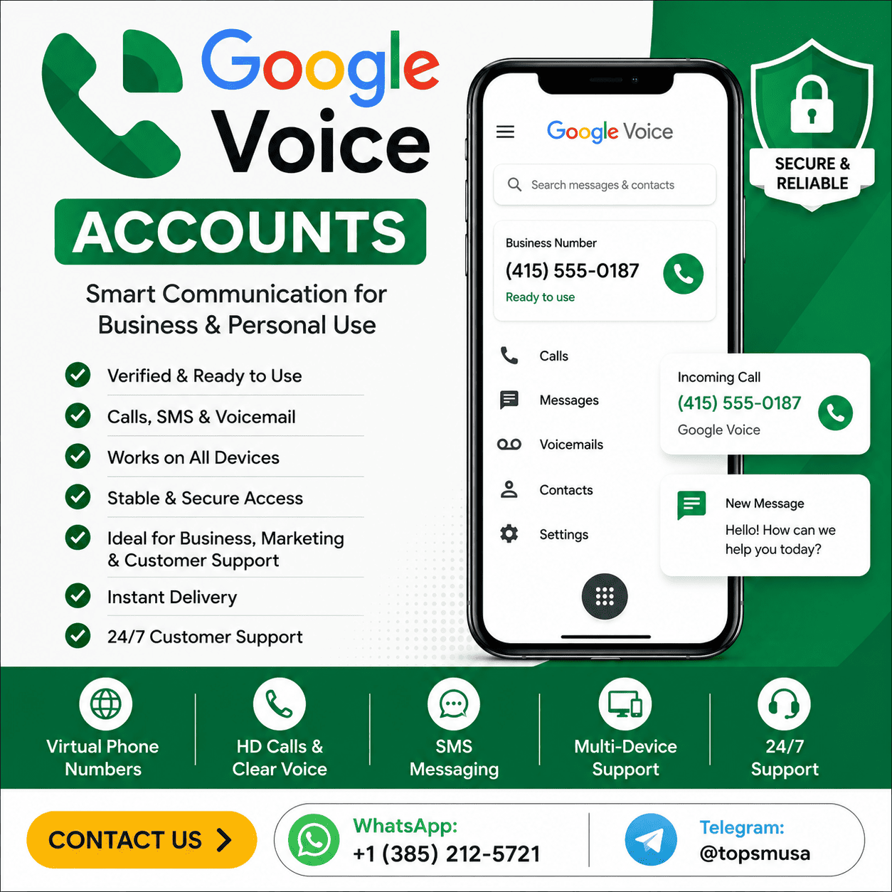 Buy Google Voice Accounts – Complete Guide & Benefits