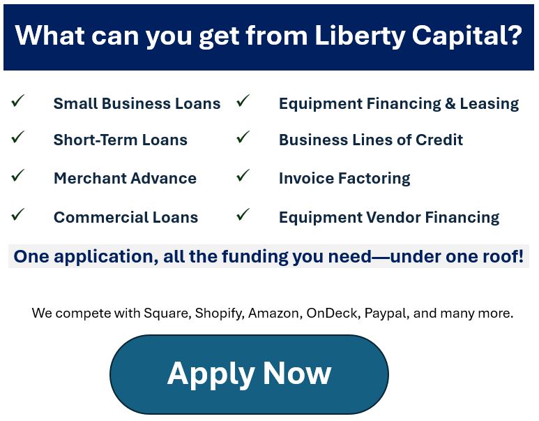 Kitchen Equipment Loans | Liberty Capital Group