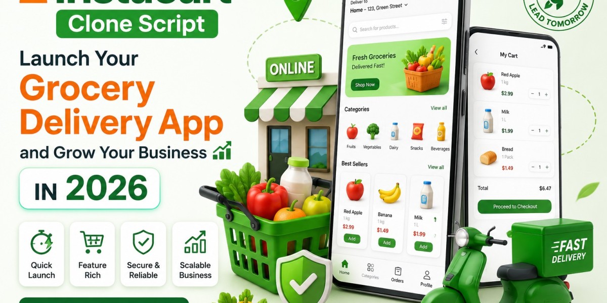 Instacart Clone Script: Build a Profitable Grocery Delivery Business in 2026