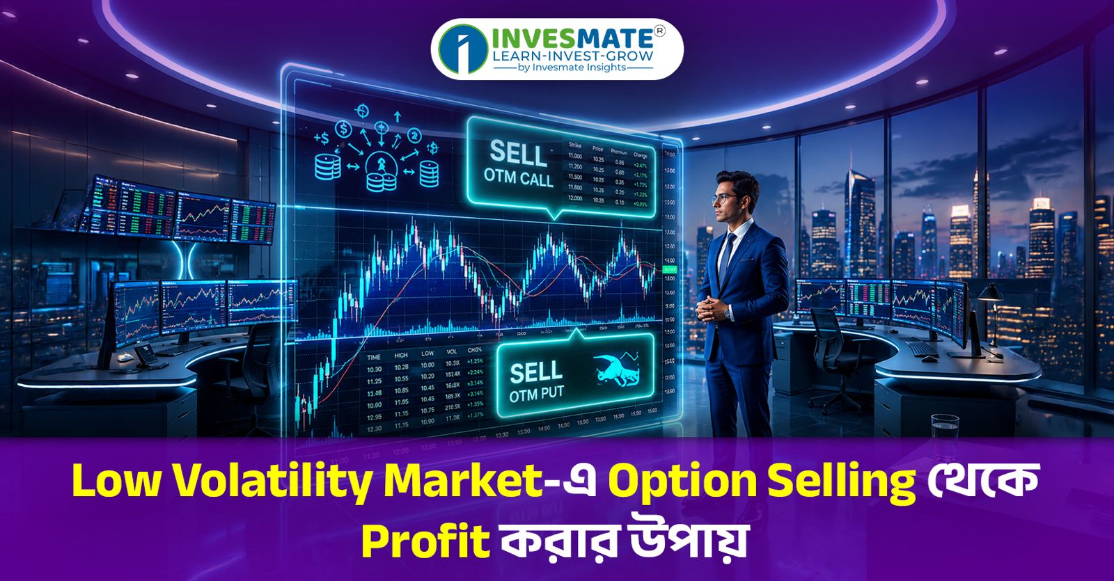 Low Volatility Market-এ Option Selling থেকে Profit করার উপায়