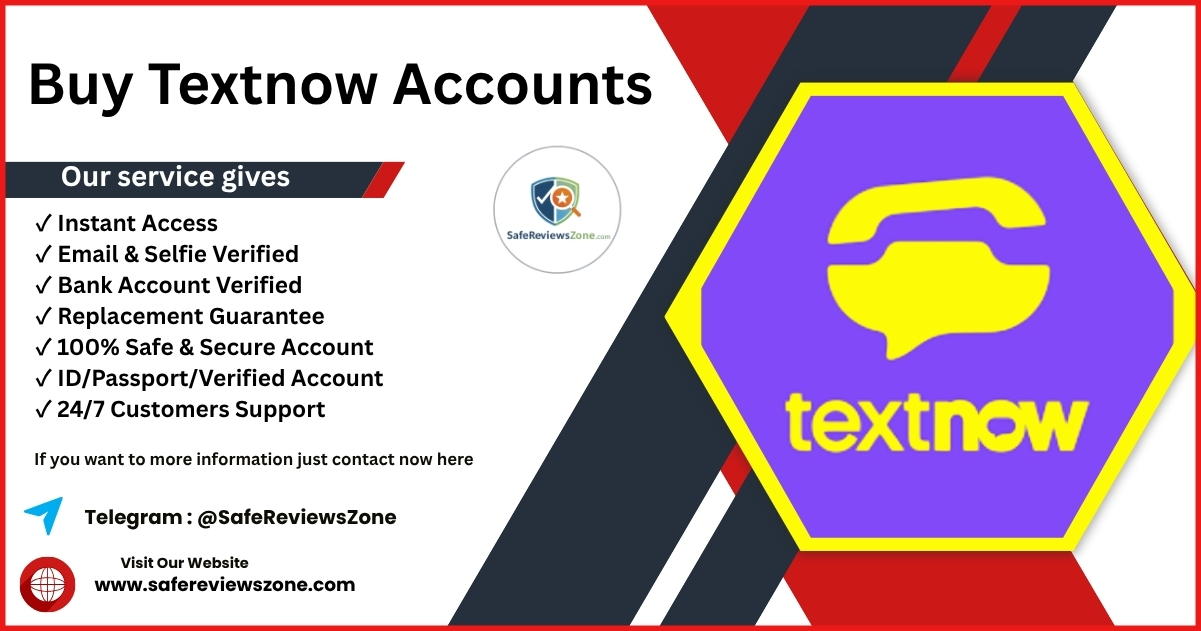 Buy Textnow Accounts - Fast & Secure Service 100%