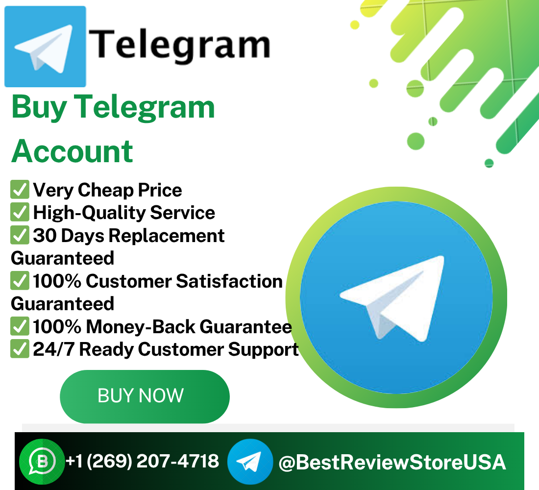 Buy Telegram Accounts | Aged, PVA & TData Marketing Accounts