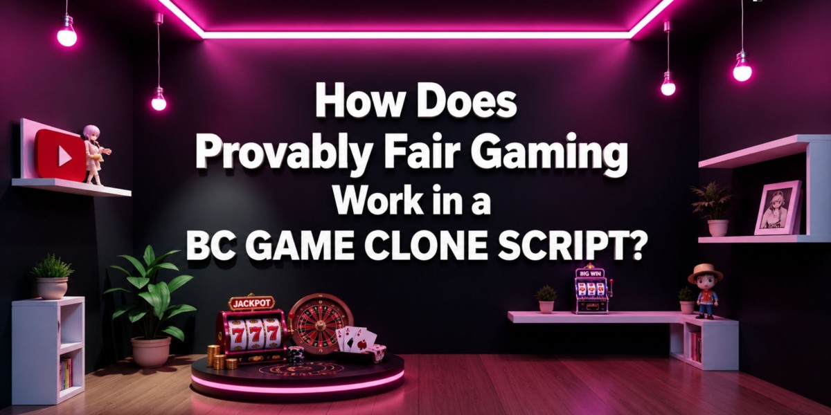 How Does Provably Fair Gaming Work in a BC Game Clone Script?
