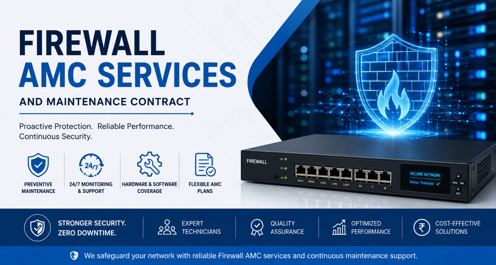 Firewall AMC | Radiant Enterprise Cybersecurity Supplier