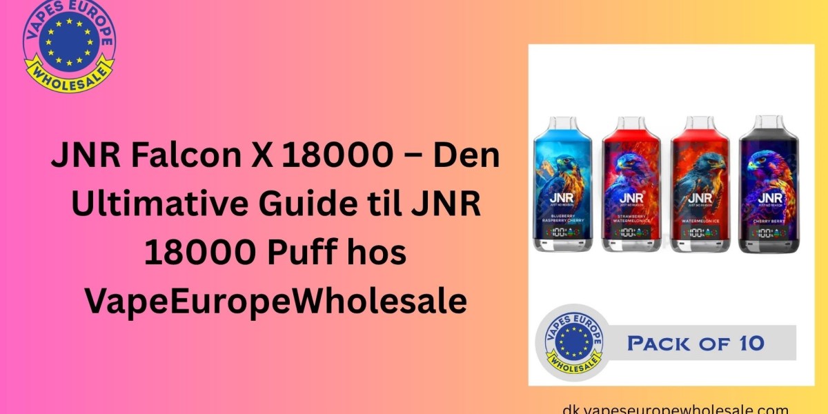 JNR Falcon X 18000 – Den Ultimative Guide til JNR 18000 Puff hos VapeEuropeWholesale