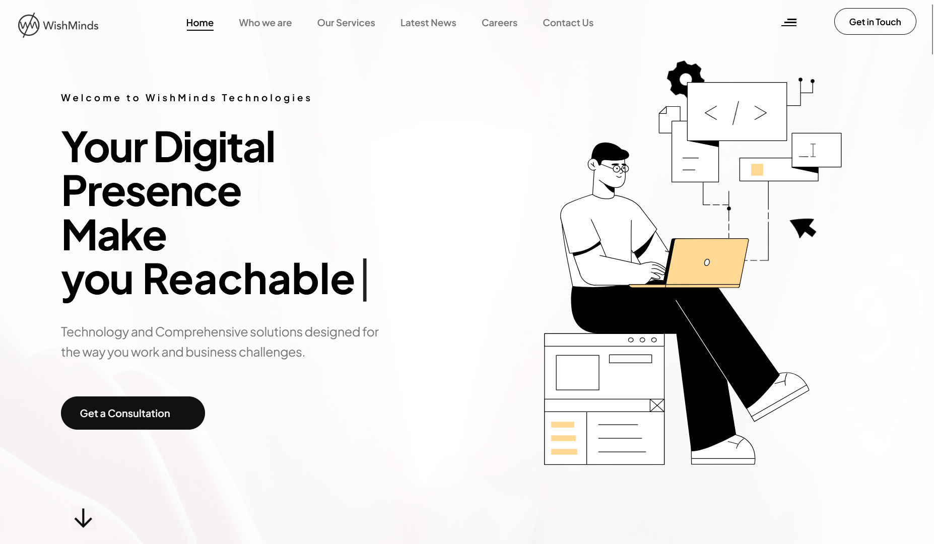 IT Services & Digital Solutions Company in Canberra, Australia | Hyderabad, India - WishMinds