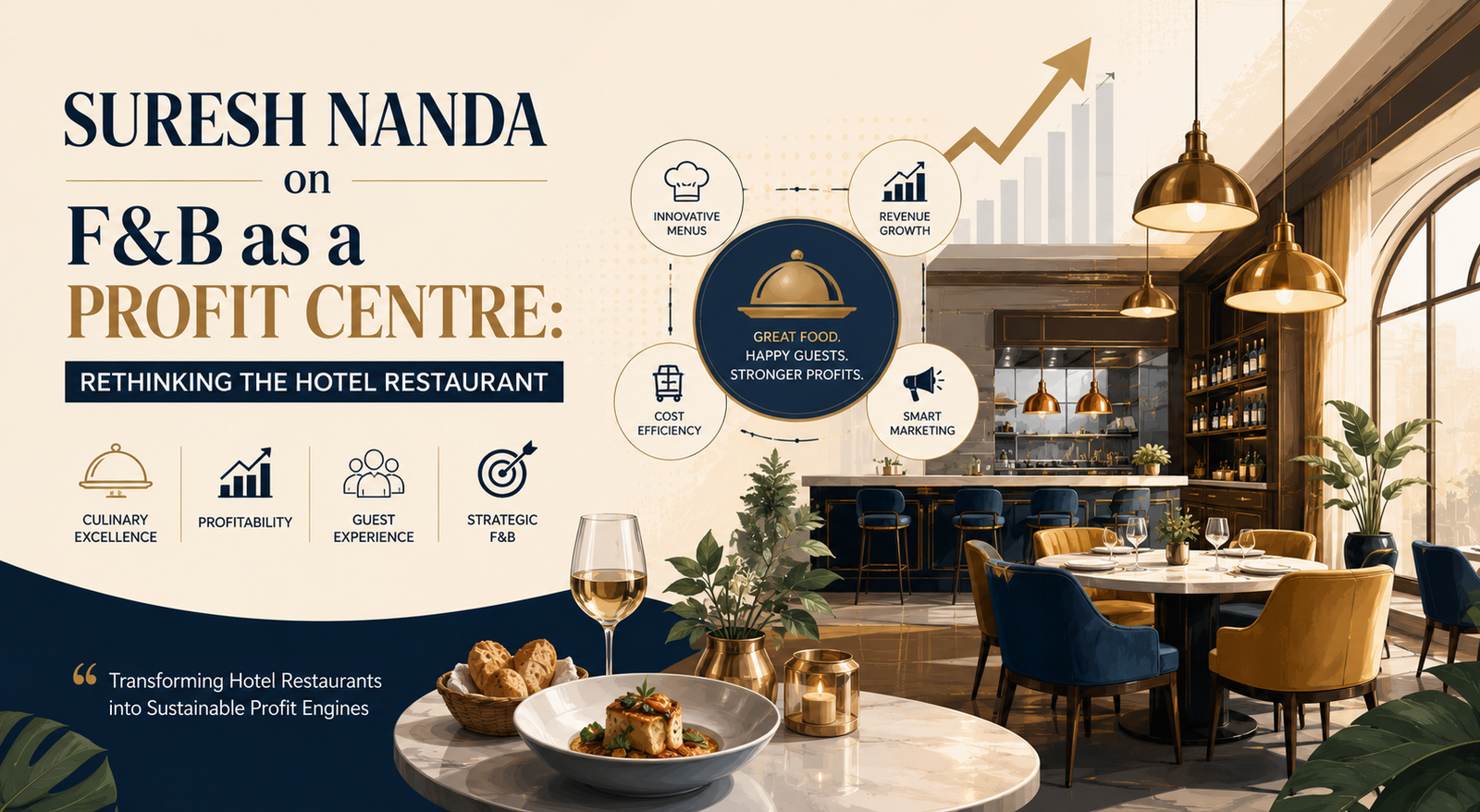 Suresh Nanda on F&B as a Hotel Profit Centre