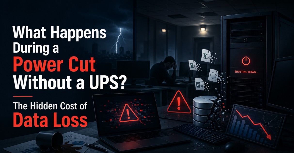 What Happens During a Power Cut Without a UPS? The Hidden Cost of Data Loss