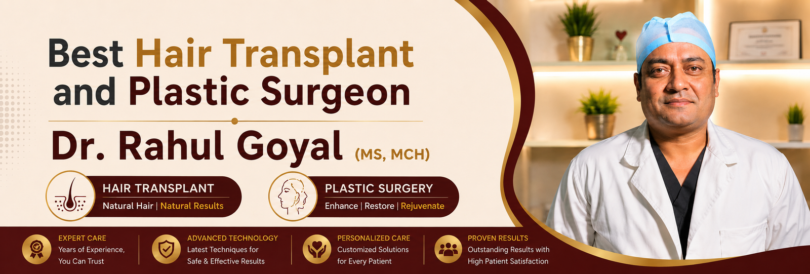 Best Hair Transplant Clinic in Chandigarh | Dr. Rahul Goyal