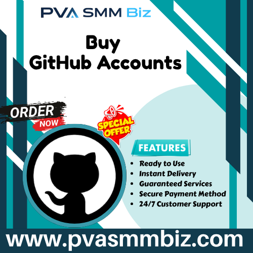 Buy GitHub Accounts - Fast & Secure-PVASMMBIZ