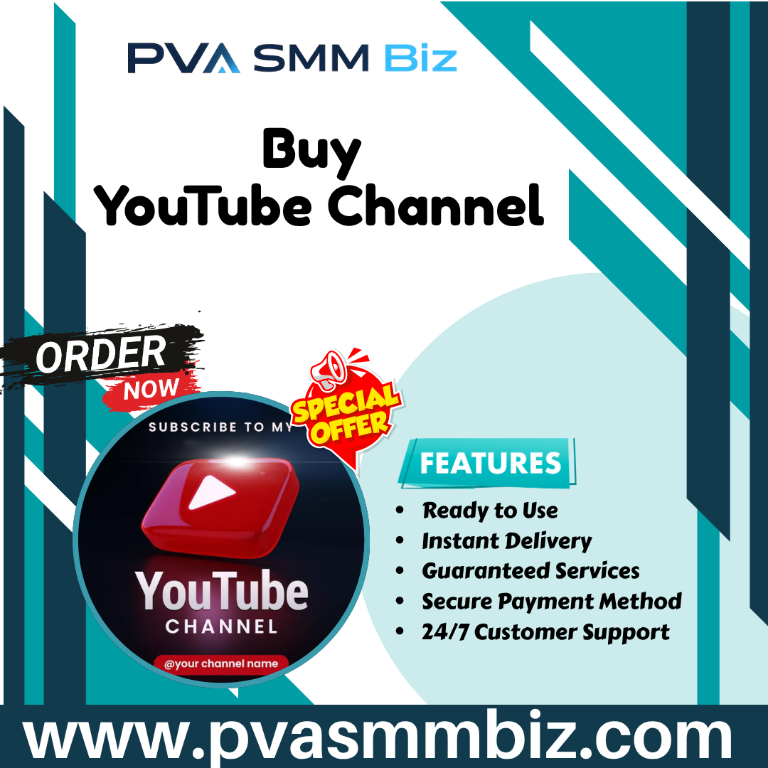 Buy YouTube Channel - Monetized & Ready to Transfer-PVASMMBIZ