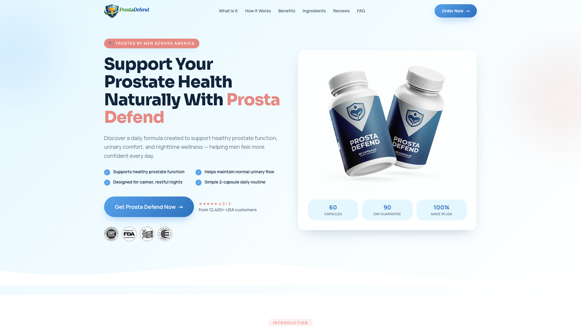 Prosta Defend — Daily Prostate Health & Urinary Comfort Support