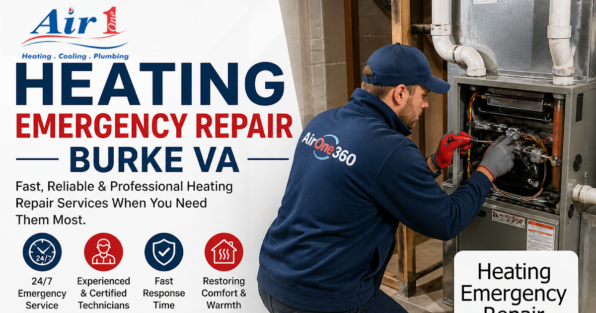 24/7 Professional Furnace & Heating Repair Services in Burke, Tysons & Beyond