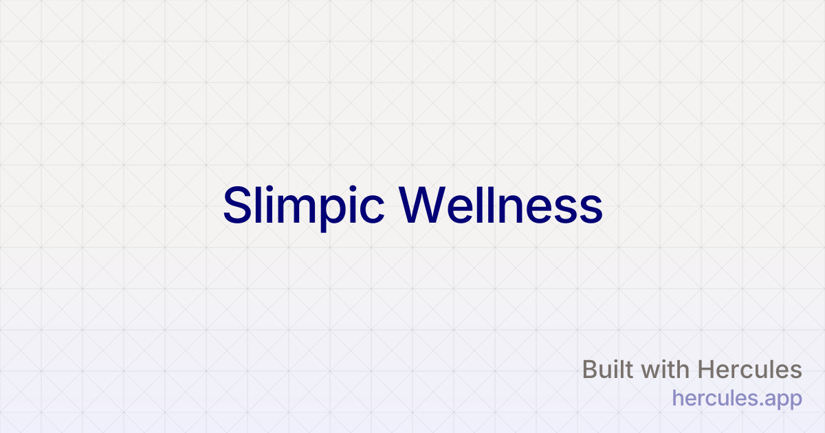 Slimpic™ – Support Digestion, Metabolism & Daily Wellness Naturally
