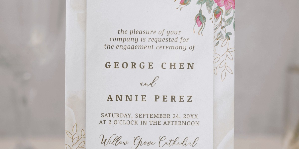 Engagement Invitation Card: Create Beautiful Invites Online