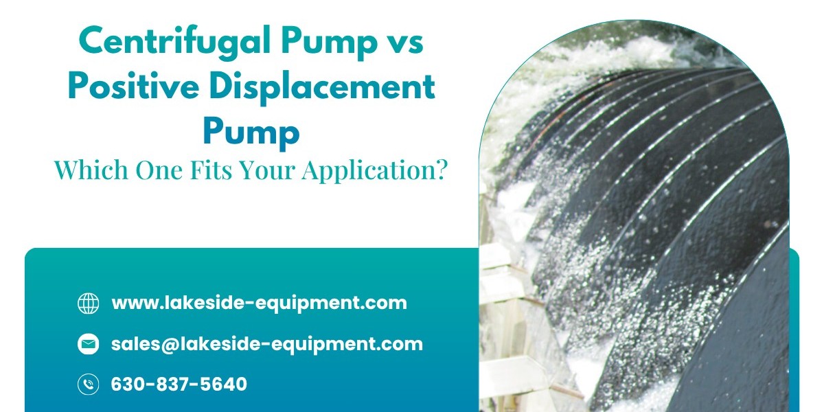 Centrifugal Pump vs Positive Displacement Pump – Which One Fits Your Application?