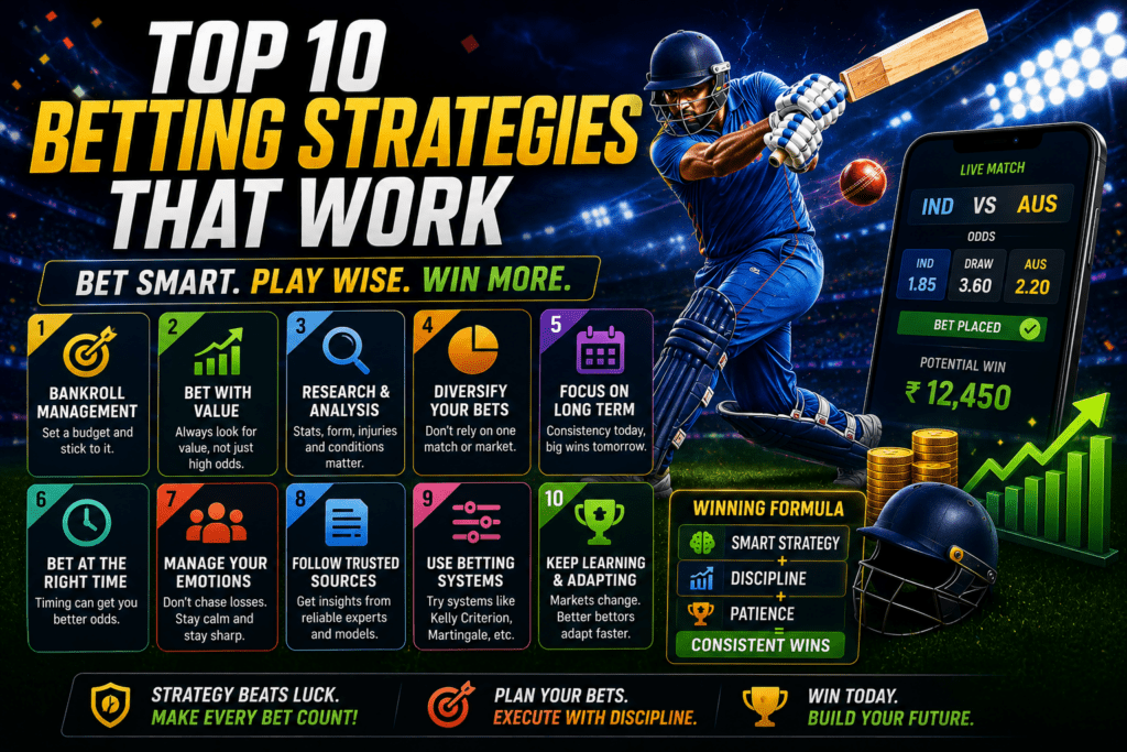 Top 10 Betting Strategies That Work