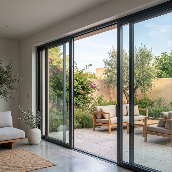 Minimalist Slimline Aluminium Sliding Doors & Windows