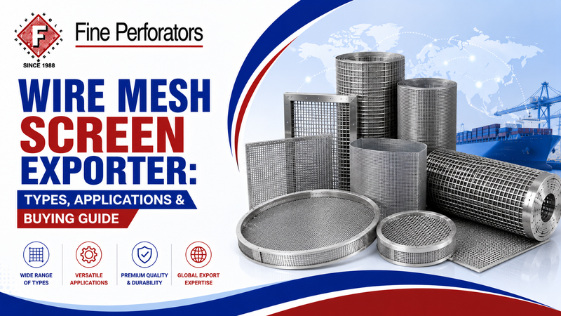 Wire Mesh Screen Exporter: Types, Applications & Buying Guide - ...