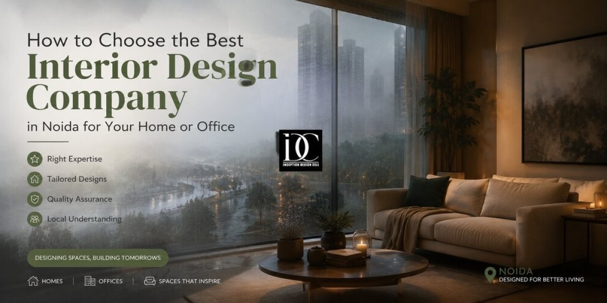 How to Choose the Best Interior Design Company in Noida for Your Home or Office