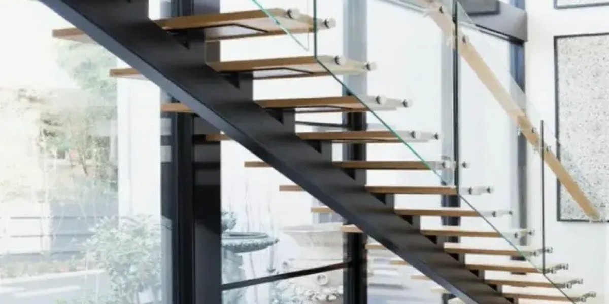Mono Stringer Stairs Toronto | Custom Steel Staircases