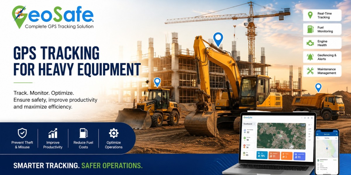 GPS Tracking for Heavy Equipment: Increase Efficiency, Security & Fleet Management