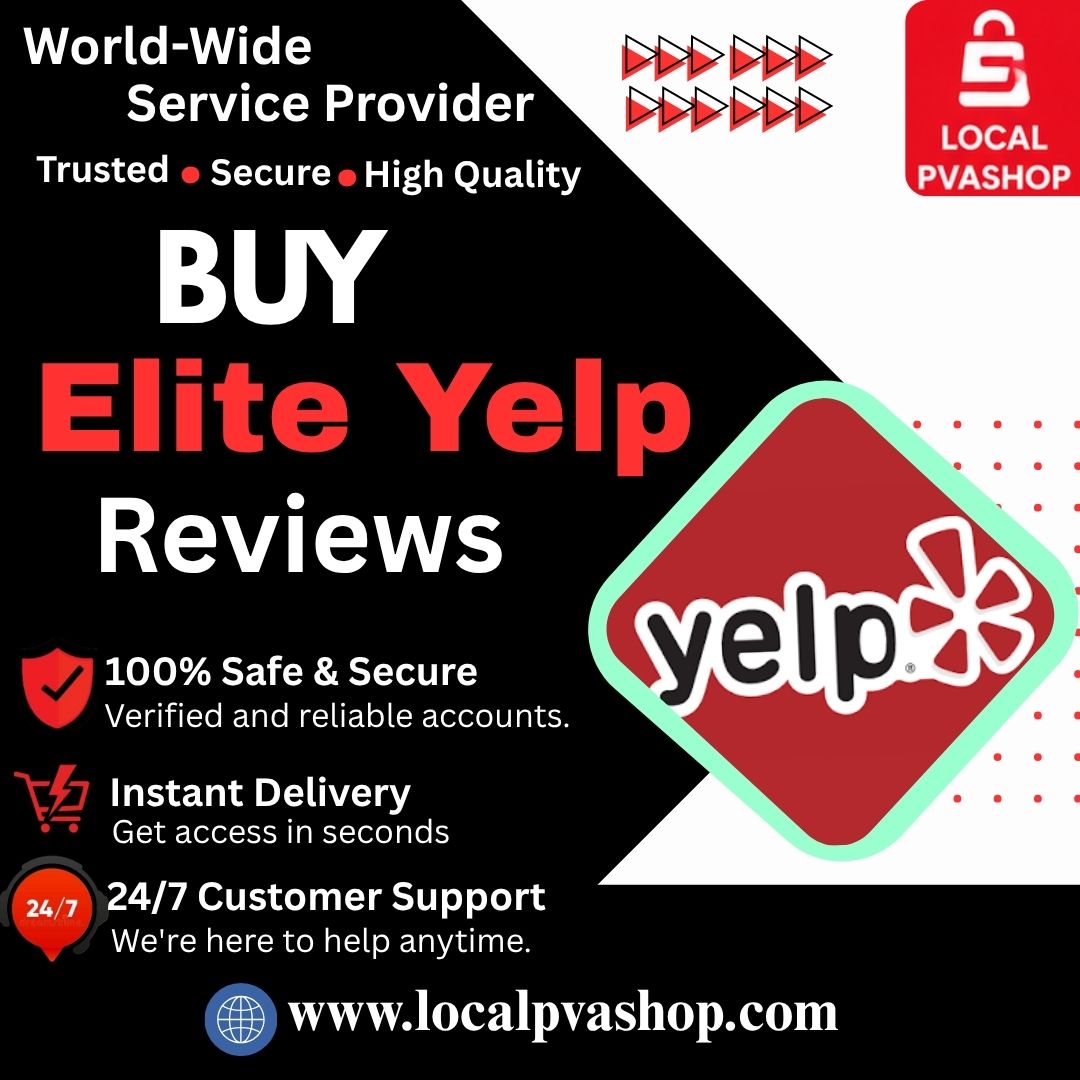Buy Elite Yelp Reviews - LocalPvaShop