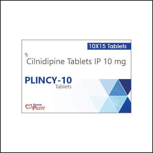 Cilnidipine 10 Mg Tablet | Plincy-10 - Plenum Biotech