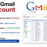 Buy Old Gmail Accounts:- [@kycusasmm] Profile Picture