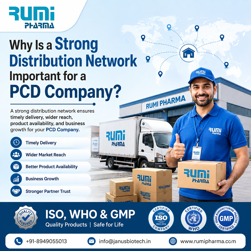 Why Is a Strong Distribution Network Important for a PCD Company?