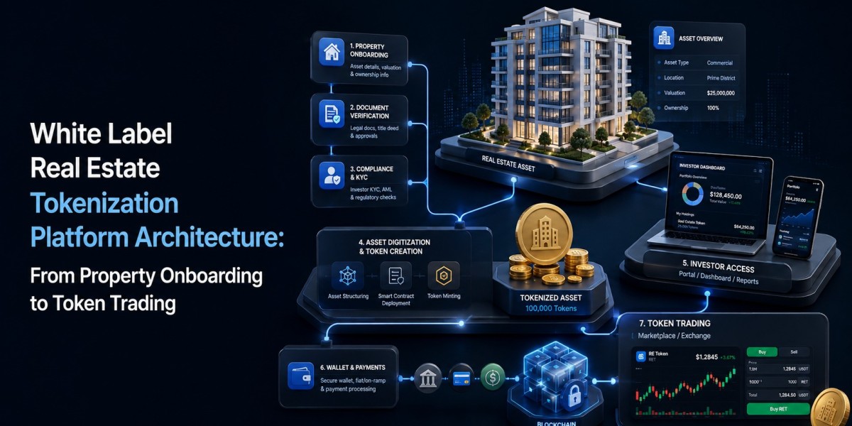 White Label Real Estate Tokenization Platform Architecture: From Property Onboarding to Token Trading