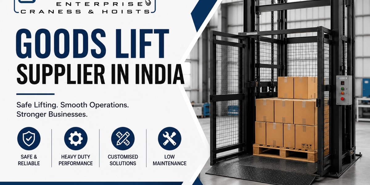 Goods Lift Supplier in India – Reliability of Lifting Material with Stalmac Enterprise