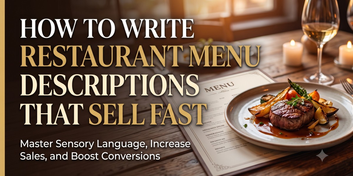 How to Write Restaurant Menu Descriptions That Sell Fast
