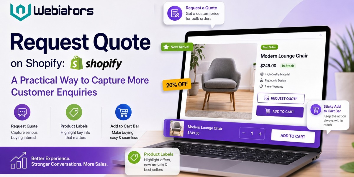 Request Quote on Shopify: A Practical Way to Capture More Customer Enquiries