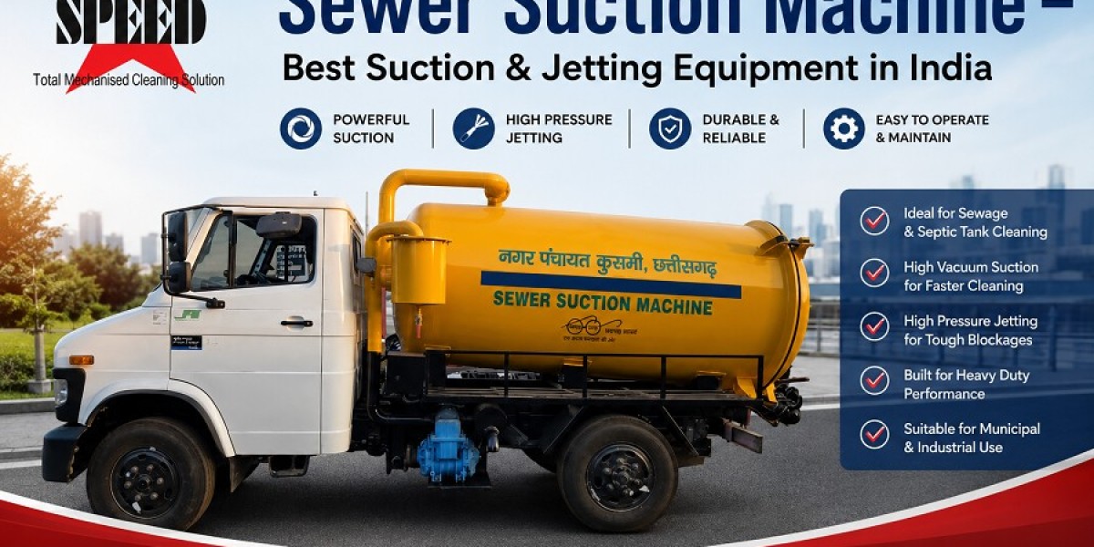 Sewer Suction Machine – Best Suction & Jetting Equipment in India