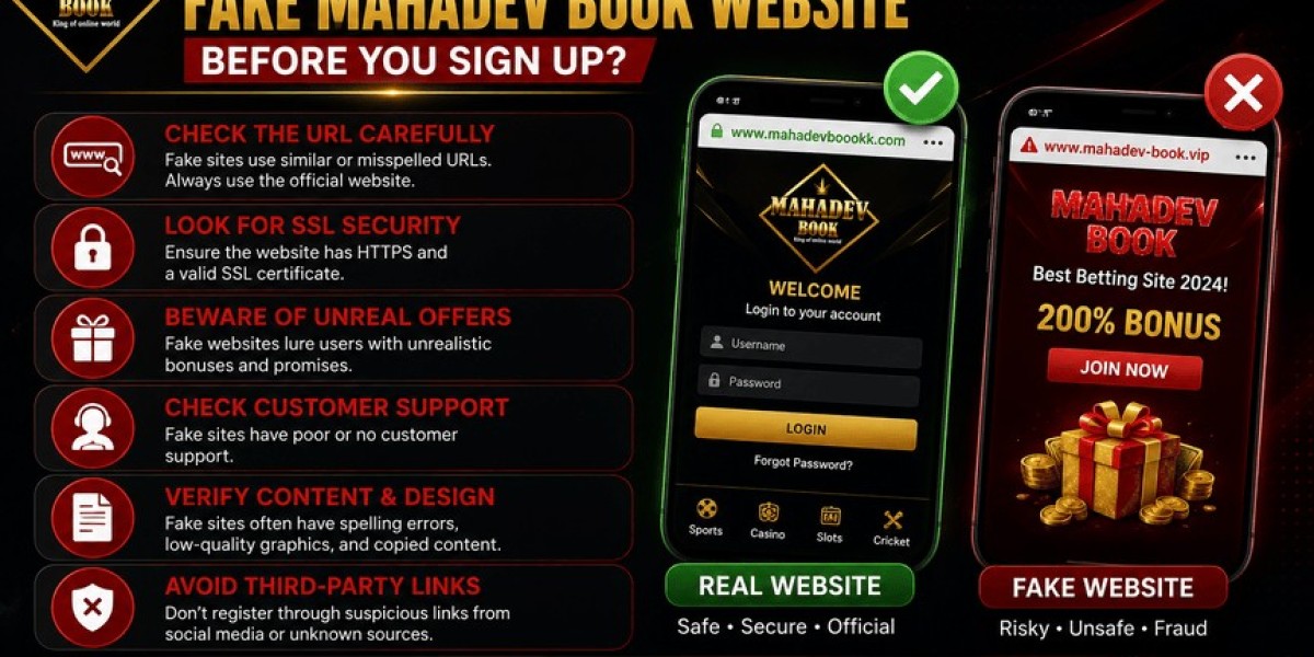 How to Identify a Fake Mahadev Book Website Before You Sign Up?