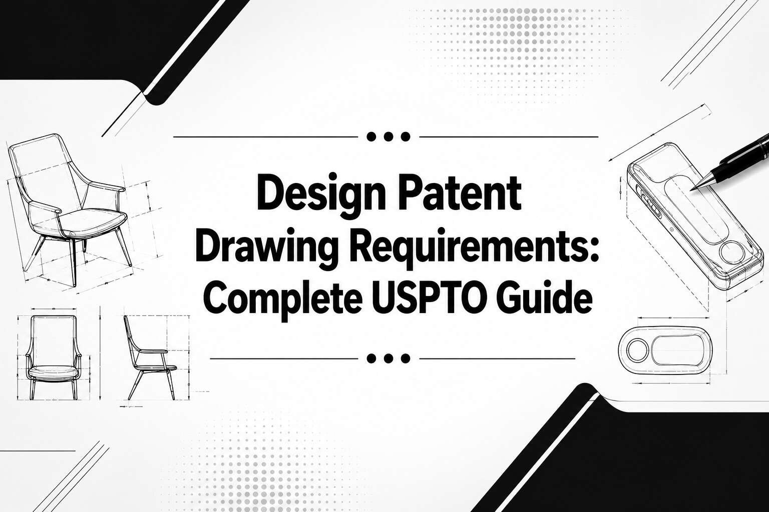 Design Patent Drawing Requirements: USPTO Complete Guide