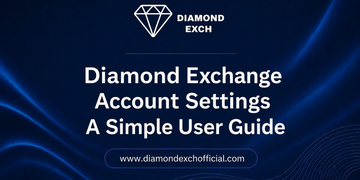 Diamond Exchange Account Settings A Simple User Guide