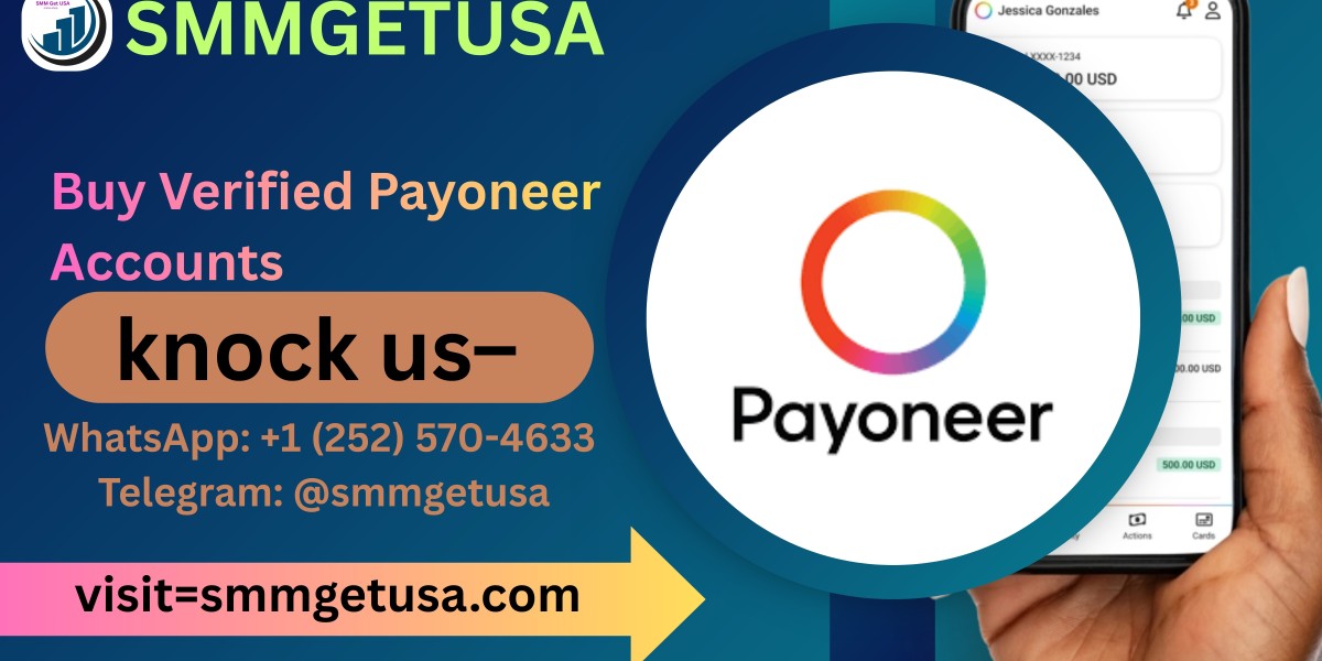 Fully Verified Payoneer Accounts for Smooth Digital Payment Services from smmgetusa.com