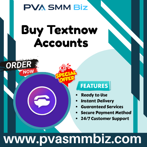 Buy Textnow Accounts - Verified & Ready to Use Online
