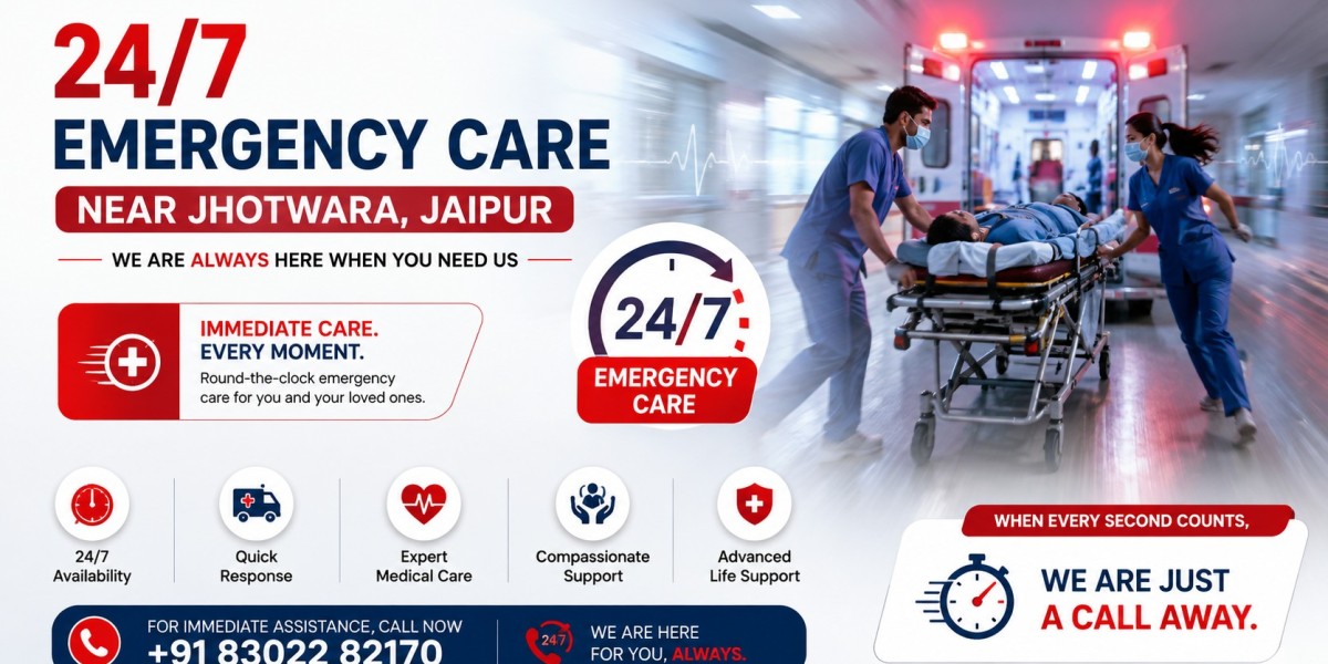 24/7 Emergency Care Near Jhotwara Jaipur | Kamal Hospital