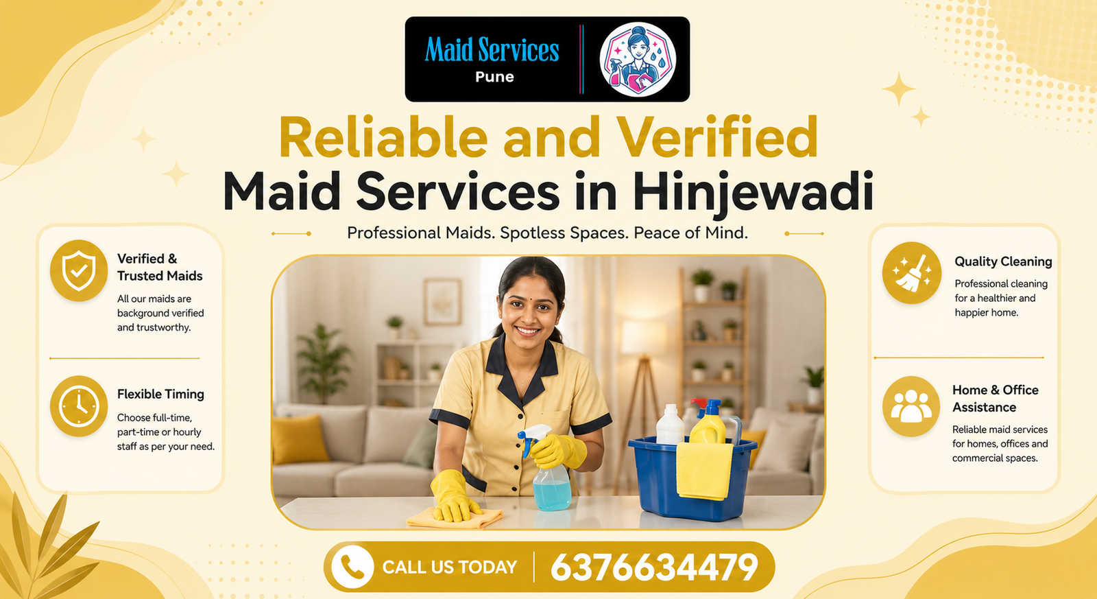 Maid Services In Hinjewadi | Trained Maids In Pune